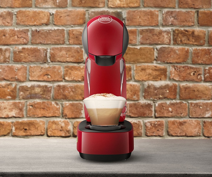 Close Up Infinissima Red Coffee Machine NESCAFÉ® Dolce Gusto®