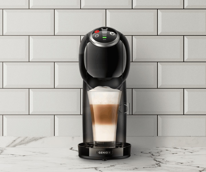 Close Up Genio S Plus - Black Coffee Machine NESCAFÉ® Dolce Gusto®